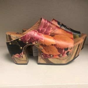 John Fluevog Half Moon Clogs